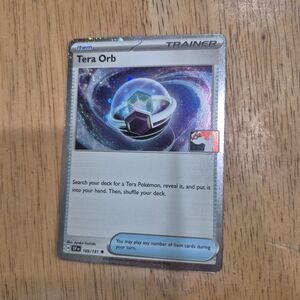 QTY 1 Pokemon Tera Orb Trainer Pokémon Card